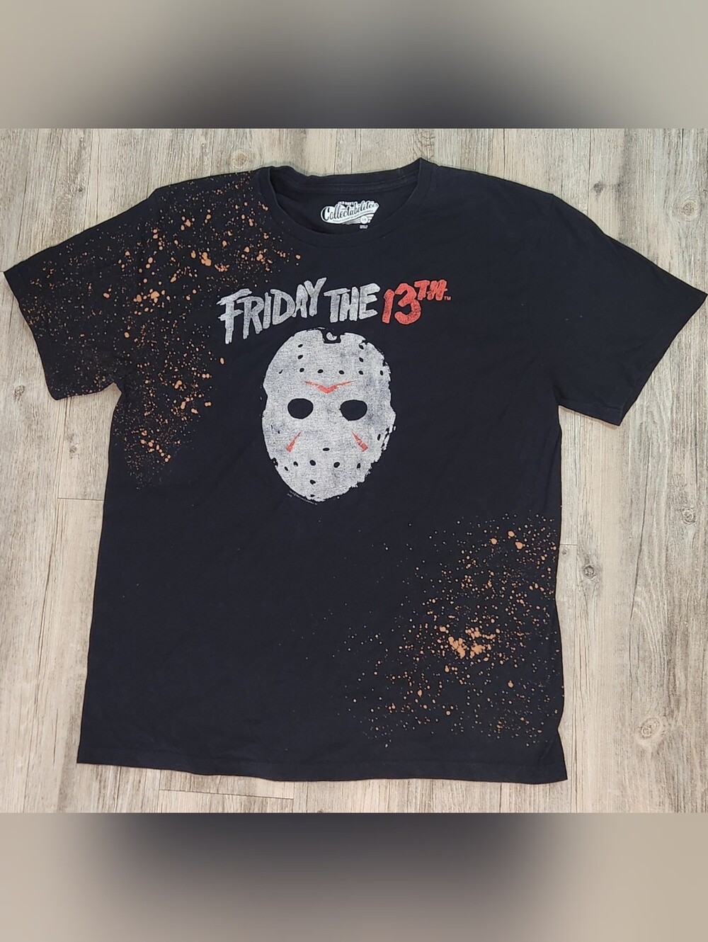 Friday the 13th Jason Voorhees Old Navy Collectible T-Shirt Large bleached